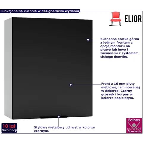 Kuchenna szafka górna 60cm Carbon 30X