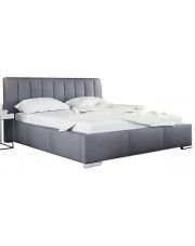 Nowoczesne łóżko z eleganckim zagłówkiem Venon 2X 140x200 - 44 kolory w sklepie Edinos.pl