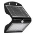 Czarny kinkiet solarny - N026-Motis 3.2W