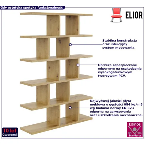 Półka otwarta na ścianę Berx