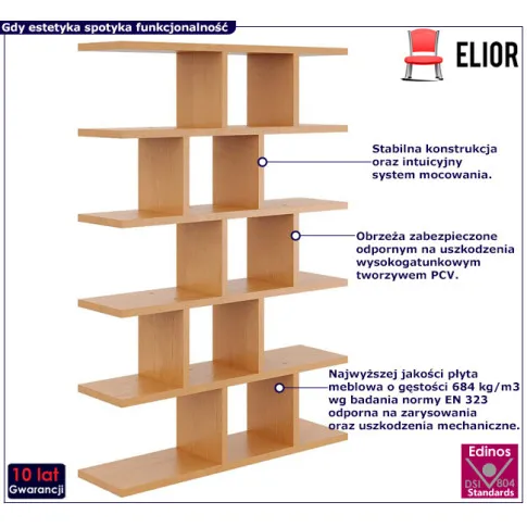 Półka stojąca Berx olcha