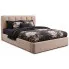 Tapicerowane łóżko z pojemnikiem na pościel 6 kolorów Depare 140x200