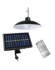 Wisząca lampa solarna na taras - N28-Solix w sklepie Edinos.pl