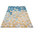 niebiesko szary dywan nowoczesny geometryczny Caso 7X