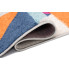 kolorowy dywan w trójkąty Caso 6X pomarańczowy