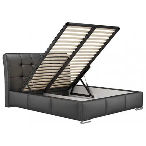 Szczegółowe zdjęcie nr 4 produktu Łóżko z pojemnikiem na pościel Patriza 2X 160x200 - 44 kolory