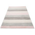 różowo biały dywan w pasy do pokoju młodzieżowego skandynawski Caso 8X