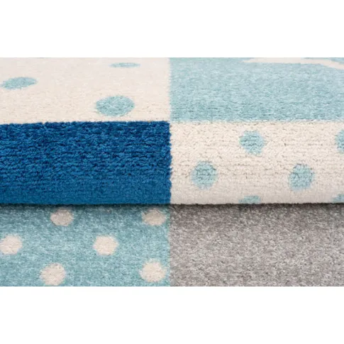 niebieski dywan dziecięcy skandynawski caso 4x