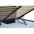 Szczegółowe zdjęcie nr 5 produktu Łóżko z pojemnikiem na pościel Patriza 2X 140x200 - 44 kolory