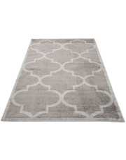 Szary dywan pokojowy w marokański wzór - Caso 10X w sklepie Edinos.pl