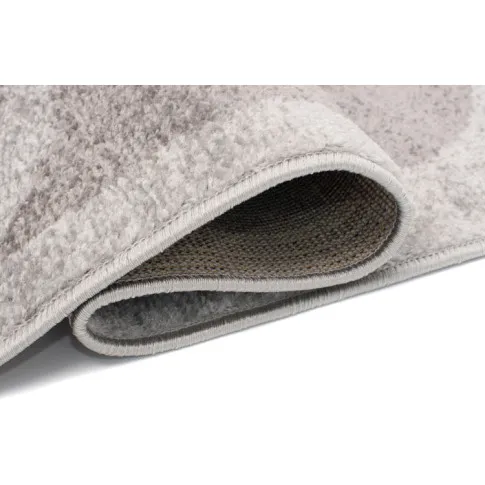 szary prostokątny dywan we wzory Caso 10X