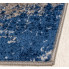 ciemnoniebieski melanżowy dywan prostokątny w stylu nowoczesny Ecavo 5X