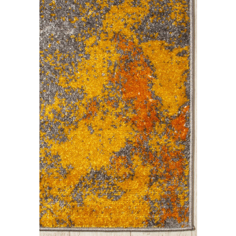 nowoczesny dywan pokojowy młodzieżowy ciemnożółty melanż Ecavo 3X