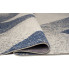 ciemnoniebieski dywan geometryczny Kavo 6X