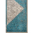 ciemnoturkusowy dywan pokojowy geometryczny Kavo 6X