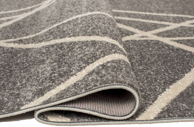 Szary dywan do nowoczesnego salonu Kavo 5X