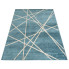 ciemnoturkusowy dywan nowoczesny młodzieżowy prostokątny Kavo 5X