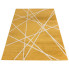 ciemnożółty dywan w nowoczesny wzór Kavo 5X