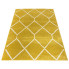 Żółty dywan do pokoju młodzieżowego - Kavo 4X