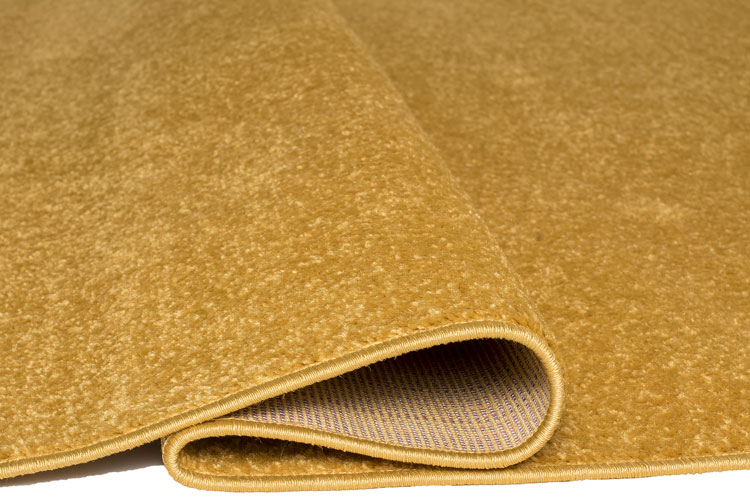 Żółty dywan jednokolorowy Kaso 3X