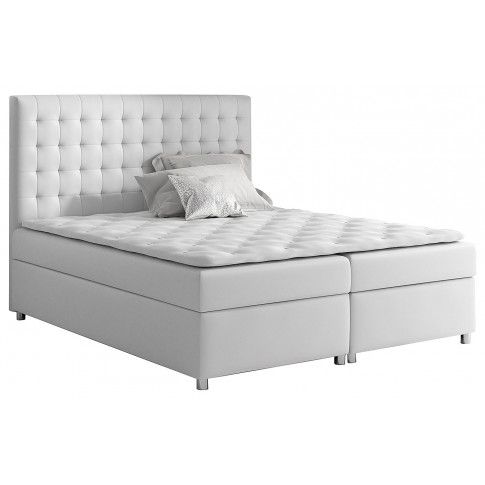 Zdjęcie produktu Kontynentalne łóżko do sypialni Rexer 200x200 - 44 kolory.