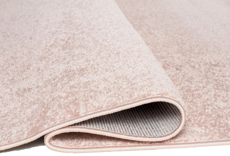Różowy dywan jednokolorowy Kaso 3X