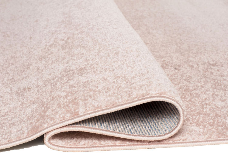 Różowy dywan jednokolorowy Kaso 3X