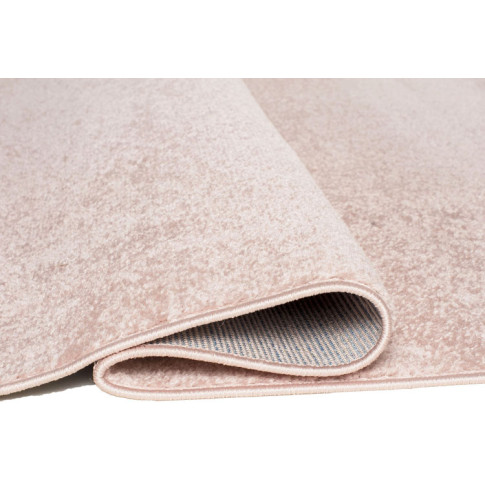 różowy dywan jednokolorowy Kavo 3X
