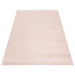 różowy jednokolorowy dywan do pokoju dziewczynki salonu Kavo 3X