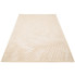 Kremowy dywan sznurkowy w liście - Voso 8X