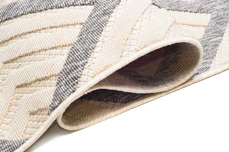 Kremowoszary dywan w stylu skandynawskim Cewi 4X