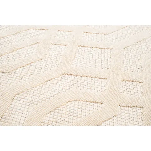 różowy prostokątny dywan nowoczesny sznurkowy Voso 3X