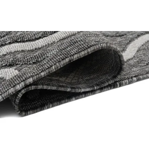 ciemnoszary dywan pokojowy nowoczesny sznurkowy Voso 5X