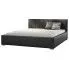 Zdjęcie produktu Łóżko z pojemnikiem na pościel Atron 140x200 - 44 kolory.