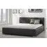 Zdjęcie podwójne łóżko z pojemnikiem na pościel Atron 140x200 | Edinos.pl