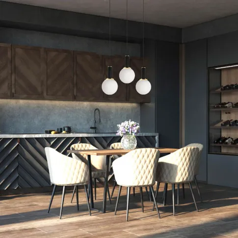 Aranżacja z lampa A234-Agia