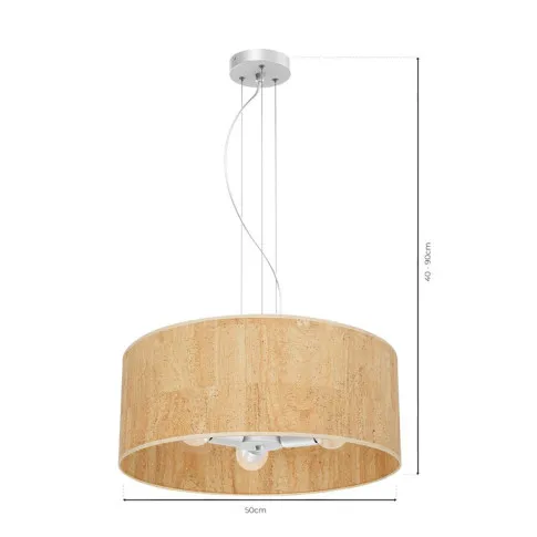 Lampa wisząca N55 Morello wymiary