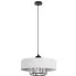 Lampa wisząca z metalowym kloszem i szkłem A242-Rava