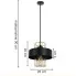 Wymiary lampy A239-Amla