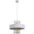 Biała metalowa lampa wisząca loft A240-Amla