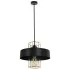 Czarna metalowa lampa wisząca loft A240-Amla