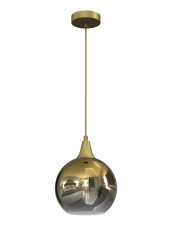 Okrągła lampa wisząca w stylu glamour - N65-Cordon w sklepie Edinos.pl
