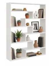 Biały skandynawski regał wiszący lub stojący - Esol w sklepie Edinos.pl