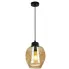Lampa wisząca z bursztynowym kloszem A257-Vlesi