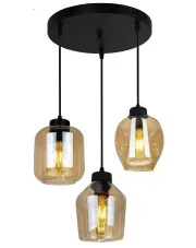 Lampa wisząca nad stół z 3 kloszami - A258-Vlesi w sklepie Edinos.pl