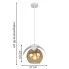 Wymiary lampy A263-Otma