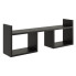 Czarna minimalistyczna półka wisząca - Esto