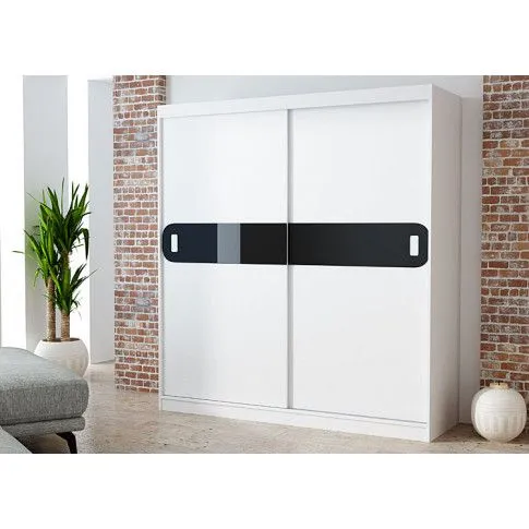 Szczegółowe zdjęcie nr 4 produktu Szafa przesuwna Pexa - biała