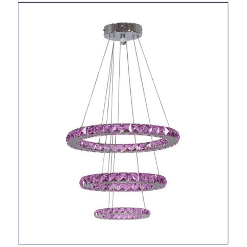Lampa wisząca potrójna kryształ LED V075-Pelagio