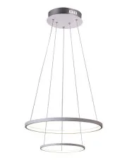 Biała podwójna lampa wisząca LED - V082-Monati